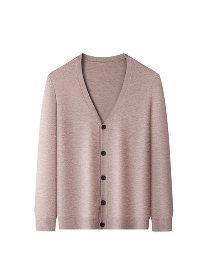 Korean-style Loose-fit Knit Sweater Coat