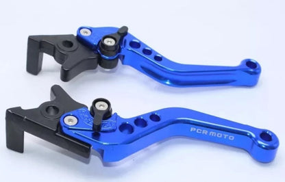 Adjustable Motorcycle Brake & Clutch Levers – CNC Aluminum Handlebar Levers (Pair)