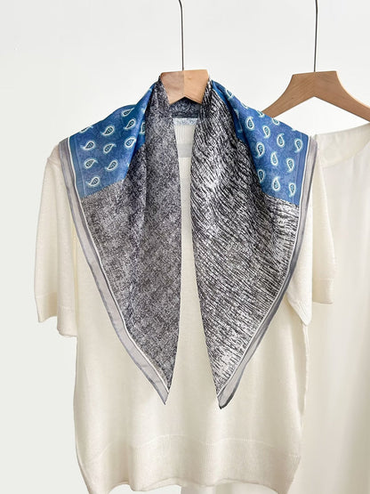 New Breathable Versatile Silk Chiffon Scarf For Women, Also Usable As A Shawl