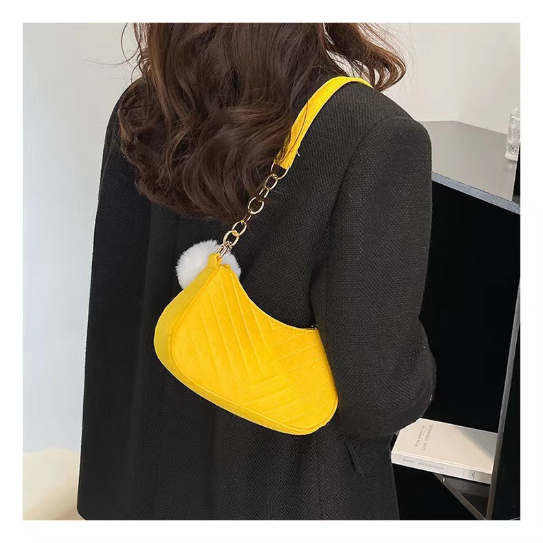 Vintage Felt Crossbody Bag Shoulder Bag Felt Bag For Women