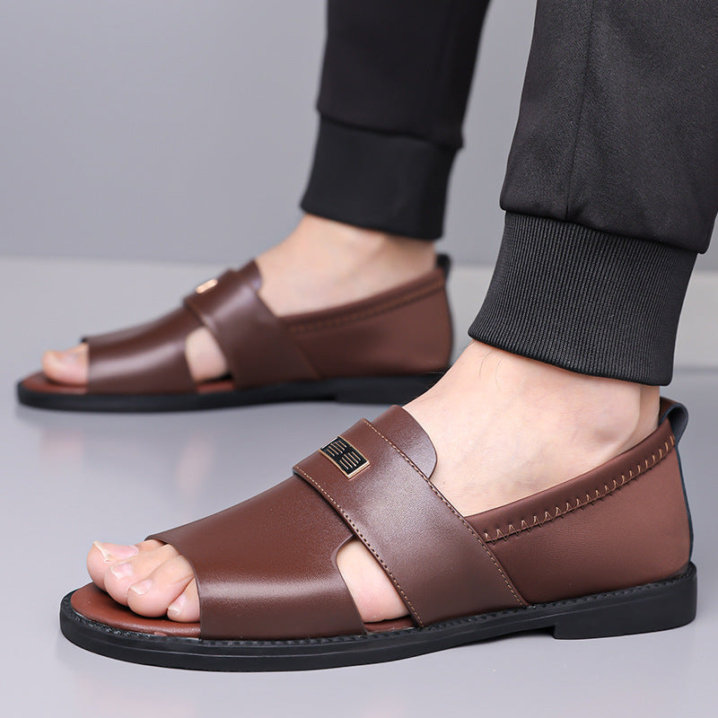 Mens Hollowed-Out Breathable Casual Fashionable Sandals
