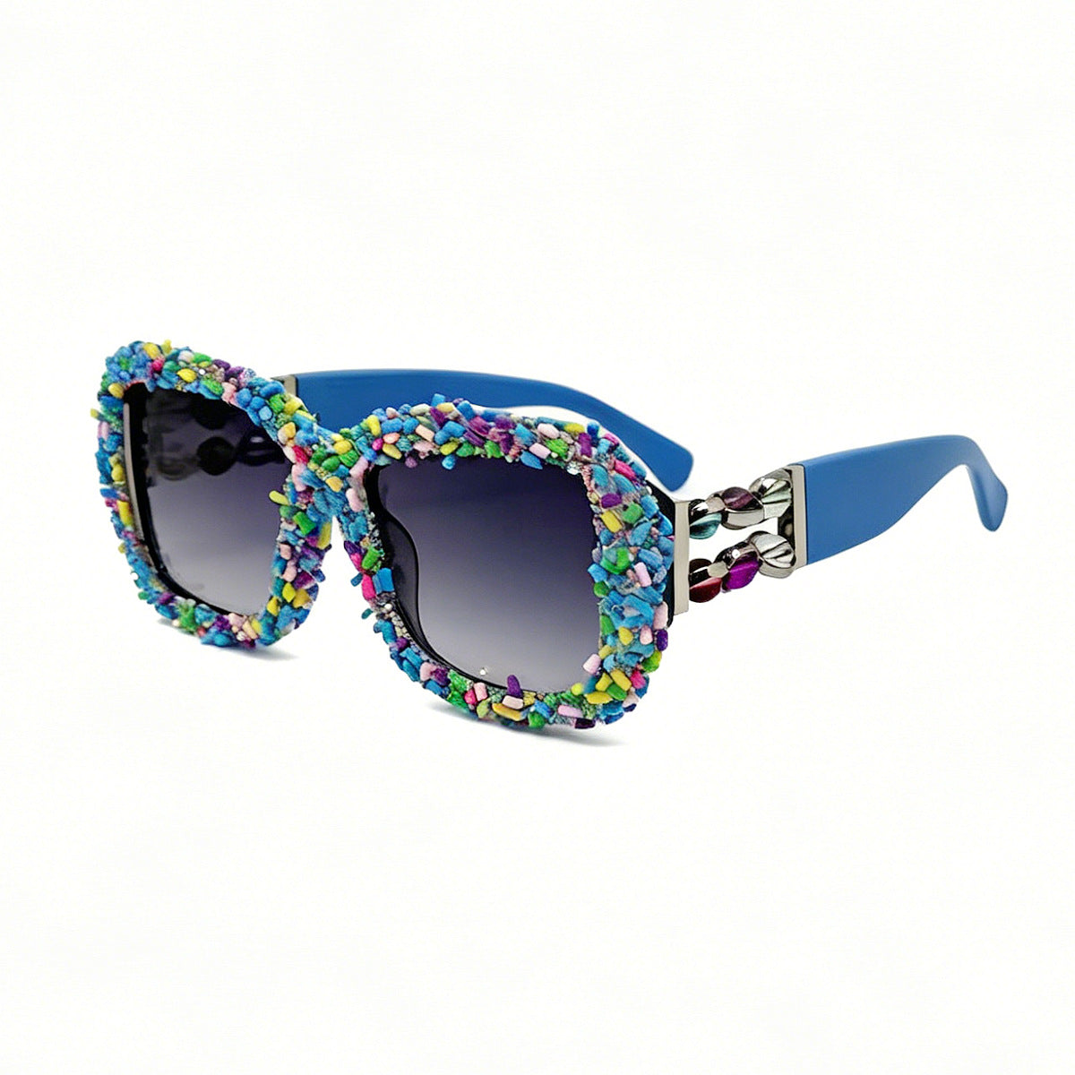 Square-frame Sunglasses Versatile Shades For Beach Vacations