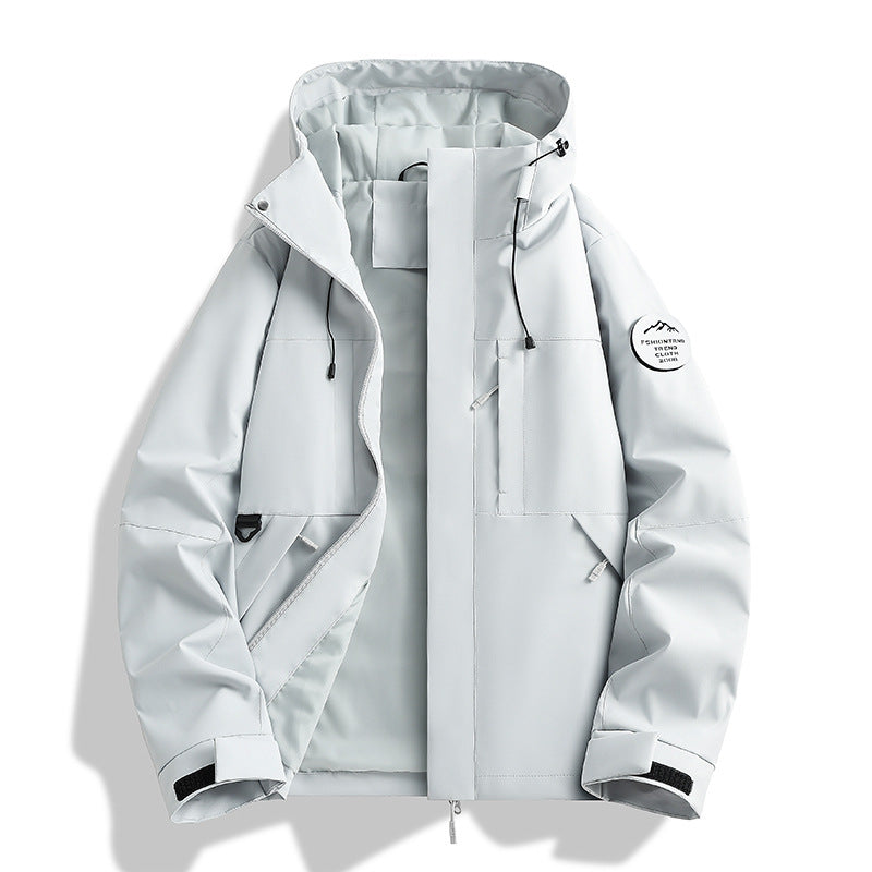 Dopamine Three-Proof Outdoor Couples Hardshell Jacket For Mountaineering