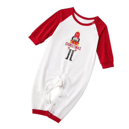European And American Christmas Parent-child Pajamas Suit