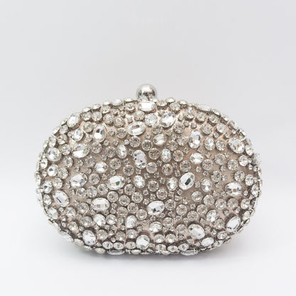 Stone Goose Egg Hot-style Party Cheongsam Chain Clutch Bag
