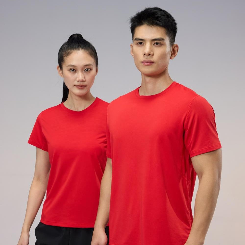 Quick-drying Crewneck T-shirt Summer Short-sleeve Work Uniform