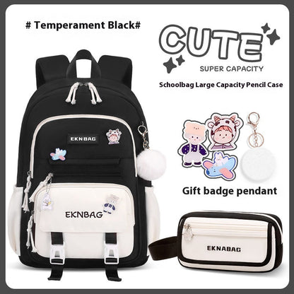 Student Children Schoolbag Girls Waterproof Backpack