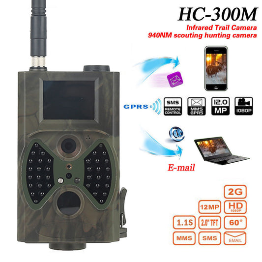 4G LTE Trail Camera – 12MP HD Hunting Camera with Night Vision & Motion Detection