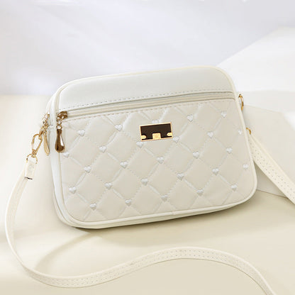 Fashionable Solid-Color Summer Shoulder Bag