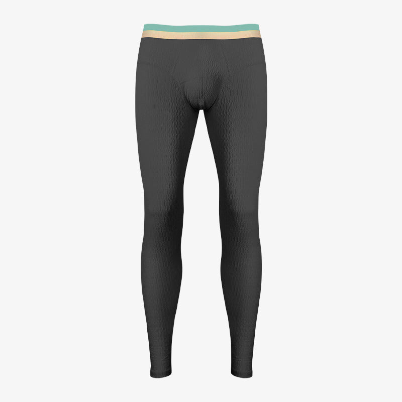 Men's Long Johns Single Thin Autumn And Winter Leggings Warm-keeping Pants