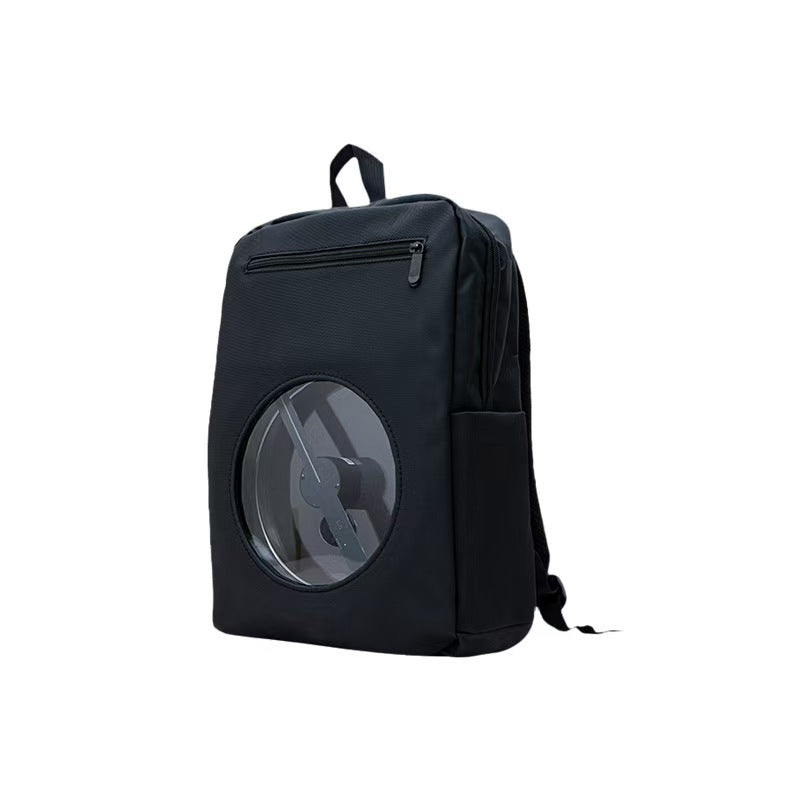 Wiilala Cross-border 3D Holographic Backpack Mobile Outdoor Advertising Display Stereoscopic Projection 3D Holographic Backpack, Supports Content Replacement Via Mobile AppSupports 5V3A Power Bank