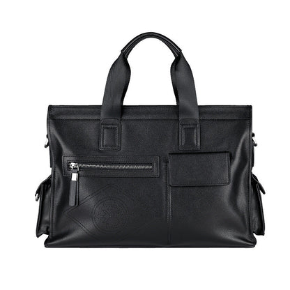 Casual Stylish Cowhide Large-capacity Crossbody Bag