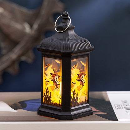 Halloween Decorations Children's Portable Pumpkin Lantern Halloween Ornaments Halloween Pendant Wind Lantern Props