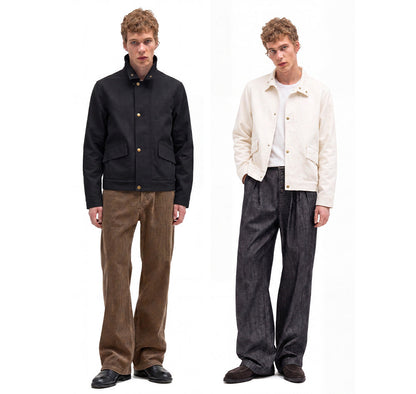 Vintage Retro Coin-button Casual Jacket For Men