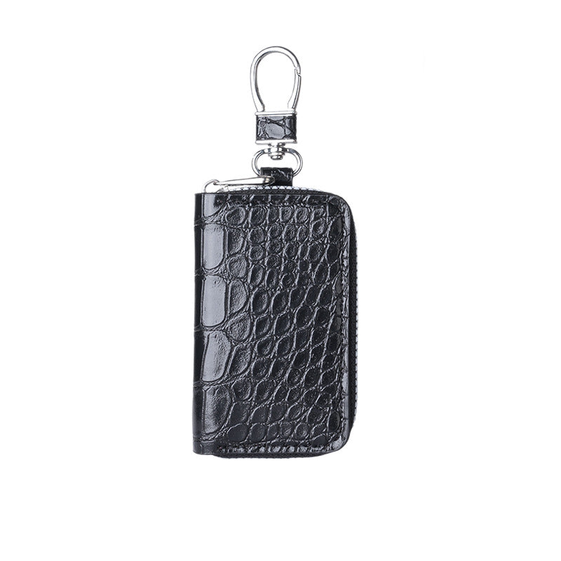 Unisex Zippered Car Key Case