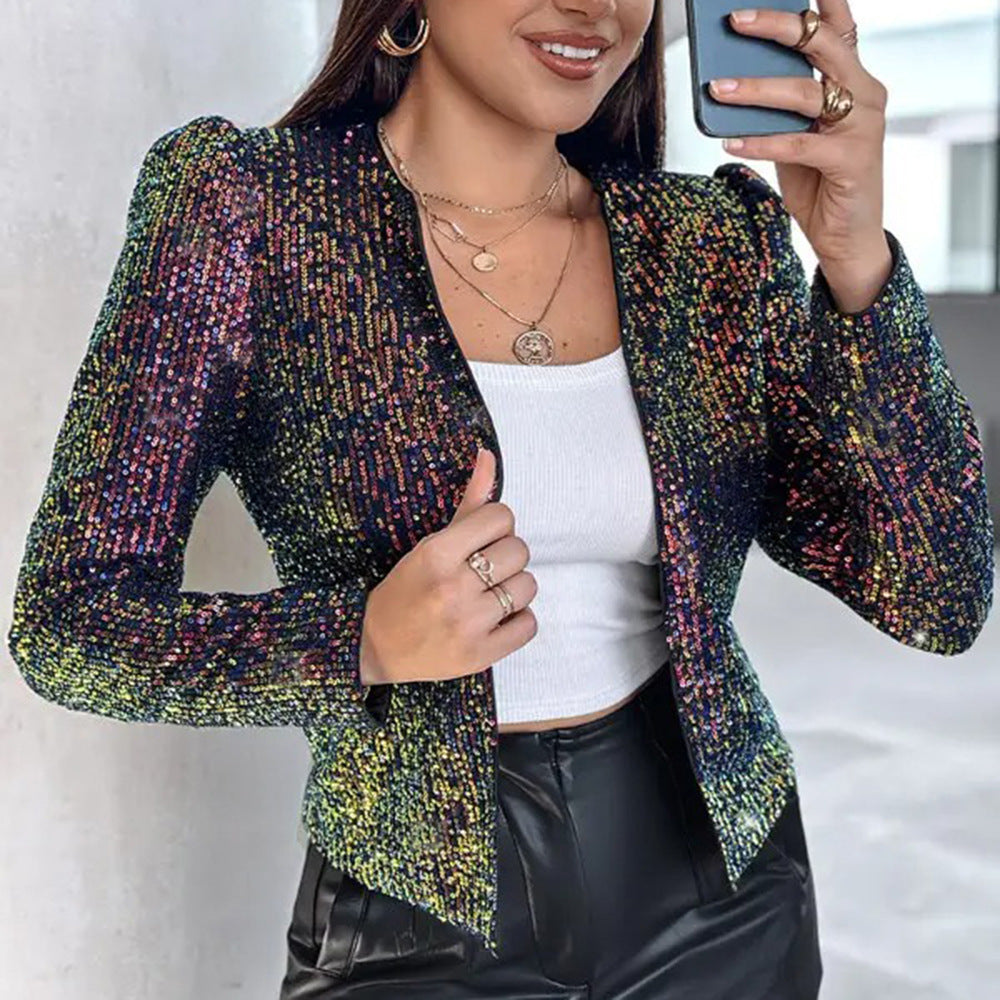 Personalized Outdoor Long-sleeve Blazer For Women