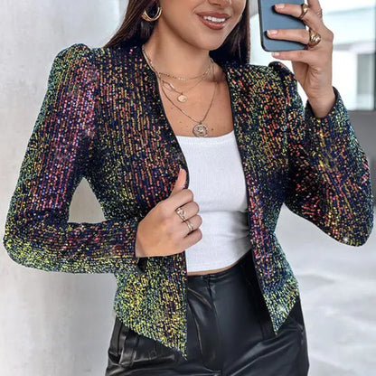 Personalized Outdoor Long-sleeve Blazer For Women