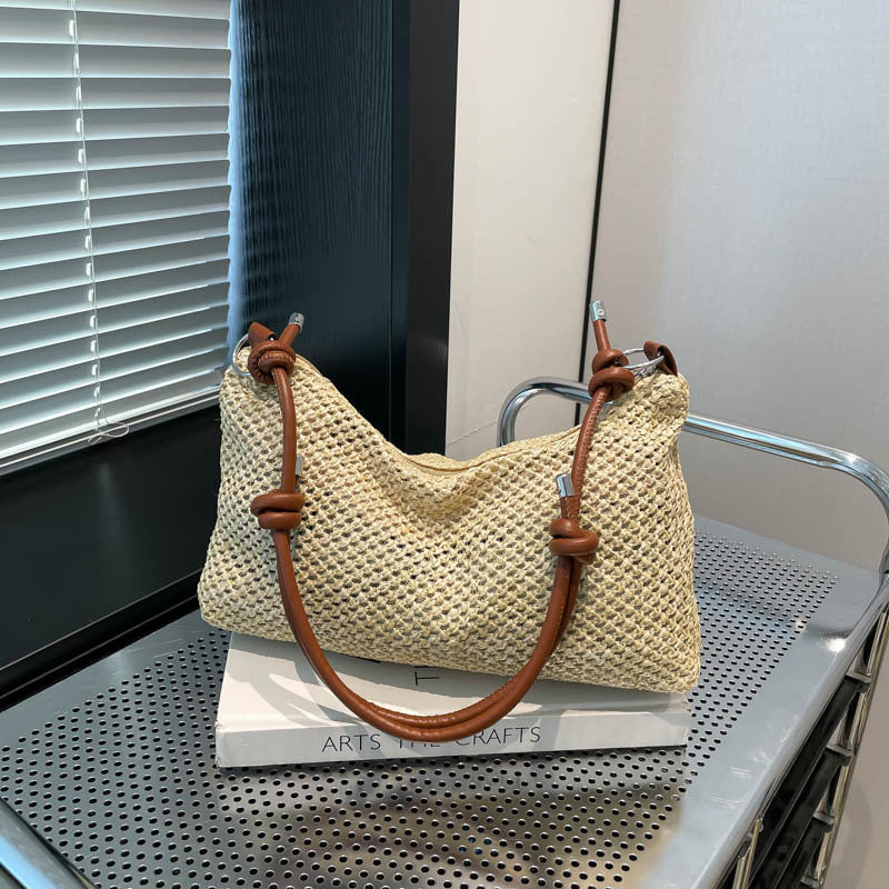Handwoven Retro All-Match Large-Capacity Shoulder Bag