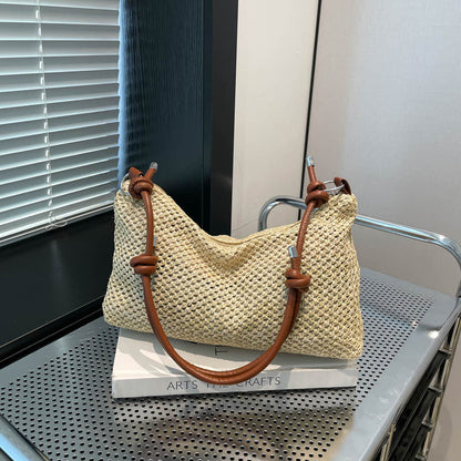 Handwoven Retro All-Match Large-Capacity Shoulder Bag