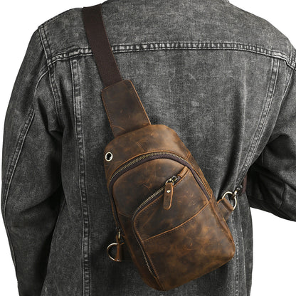 Men's Retro Outdoor Multi-Functional Crossbody Bag