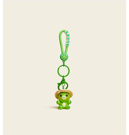 Crying Banana Plush Doll Key Button Pendant