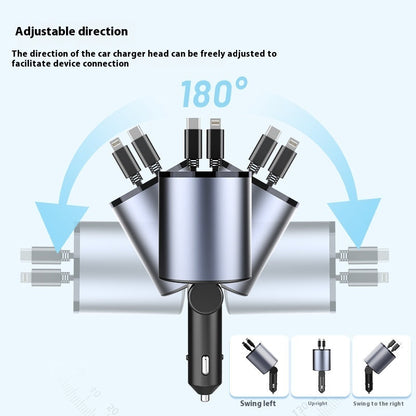 Metal Cigarette Lighter Car Charger