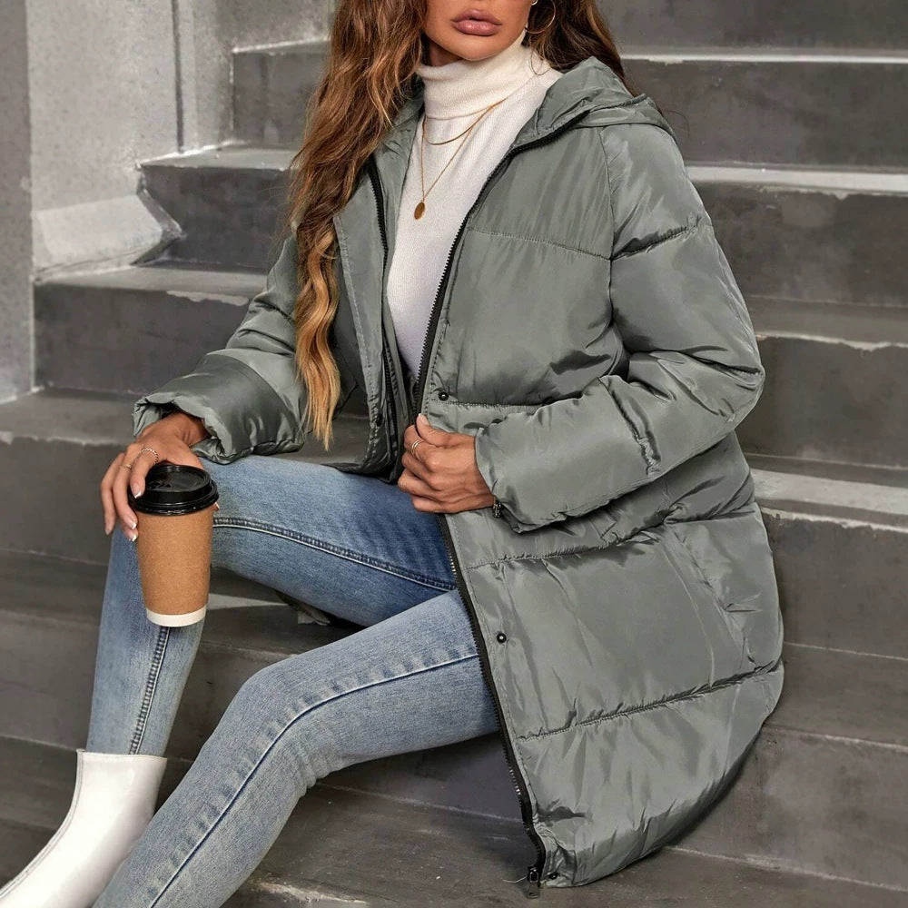 Women's Hooded Loose Puffer Jacket