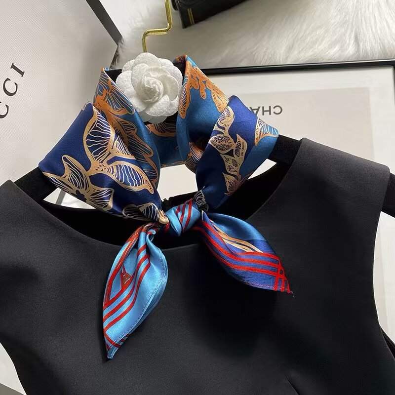 High-end Headscarf Versatile Neck Scarf Hairband Accessory