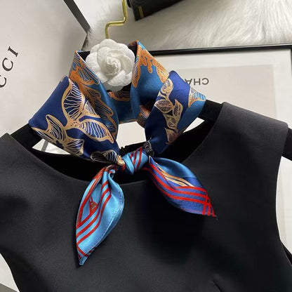 High-end Headscarf Versatile Neck Scarf Hairband Accessory