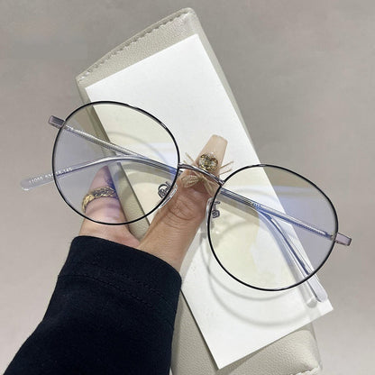Blue Light Blocking Glasses For Women Available With Prescription Lenses Round Frame Non Prescription