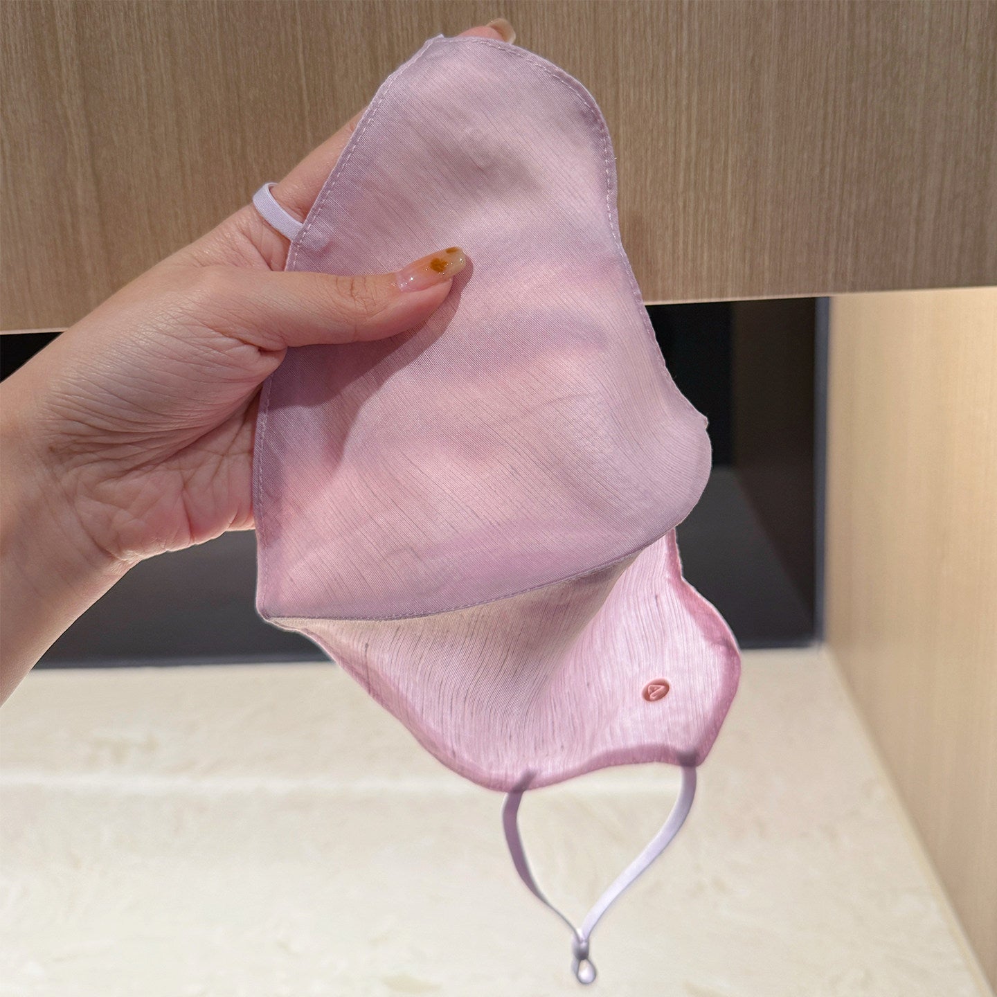 Lightweight Linen Tencel Breathable Sun-Protective Mask