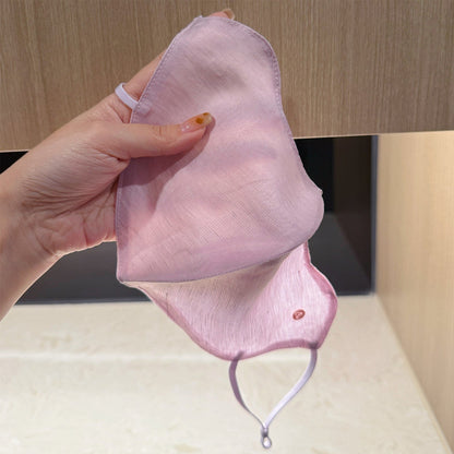 Lightweight Linen Tencel Breathable Sun-Protective Mask