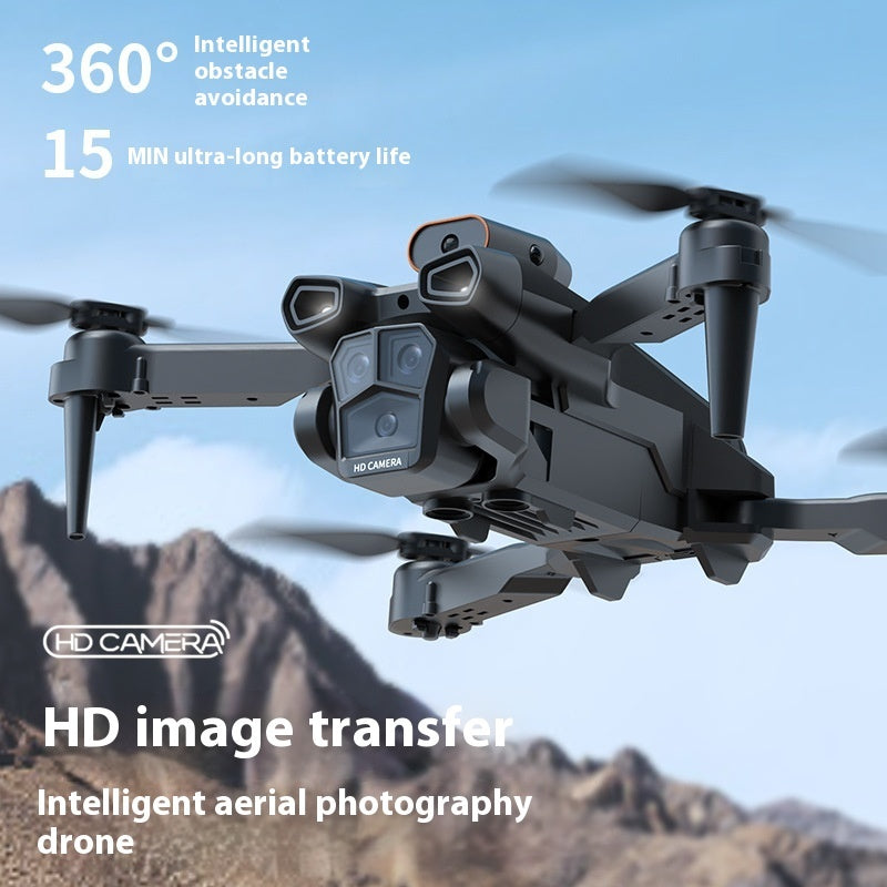 UAV Three-side Obstacle Avoidance Remote Control HD Aerial Photography Four-axis