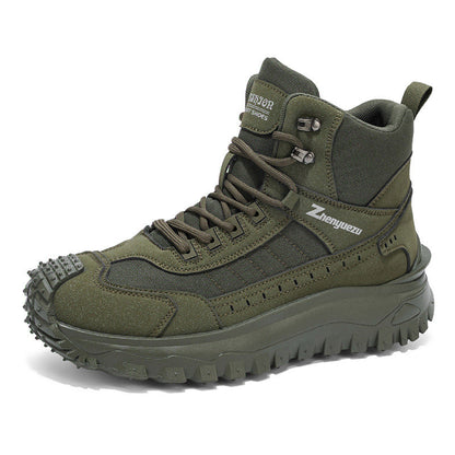 Men's Boots For Outdoor Casual Sports And Comfortable Thick-soled Wear