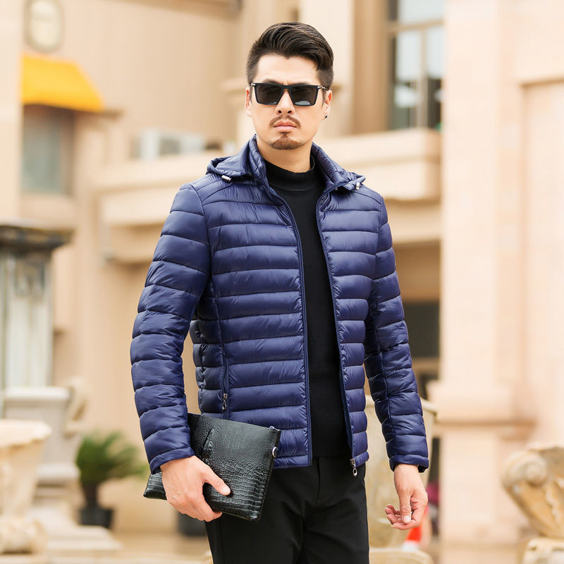 New Mens Minimalist Casual Short Coat Extra Thick