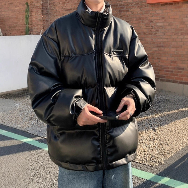 Mens New-Style Thickened Cotton Padded Jacket In American Street Style