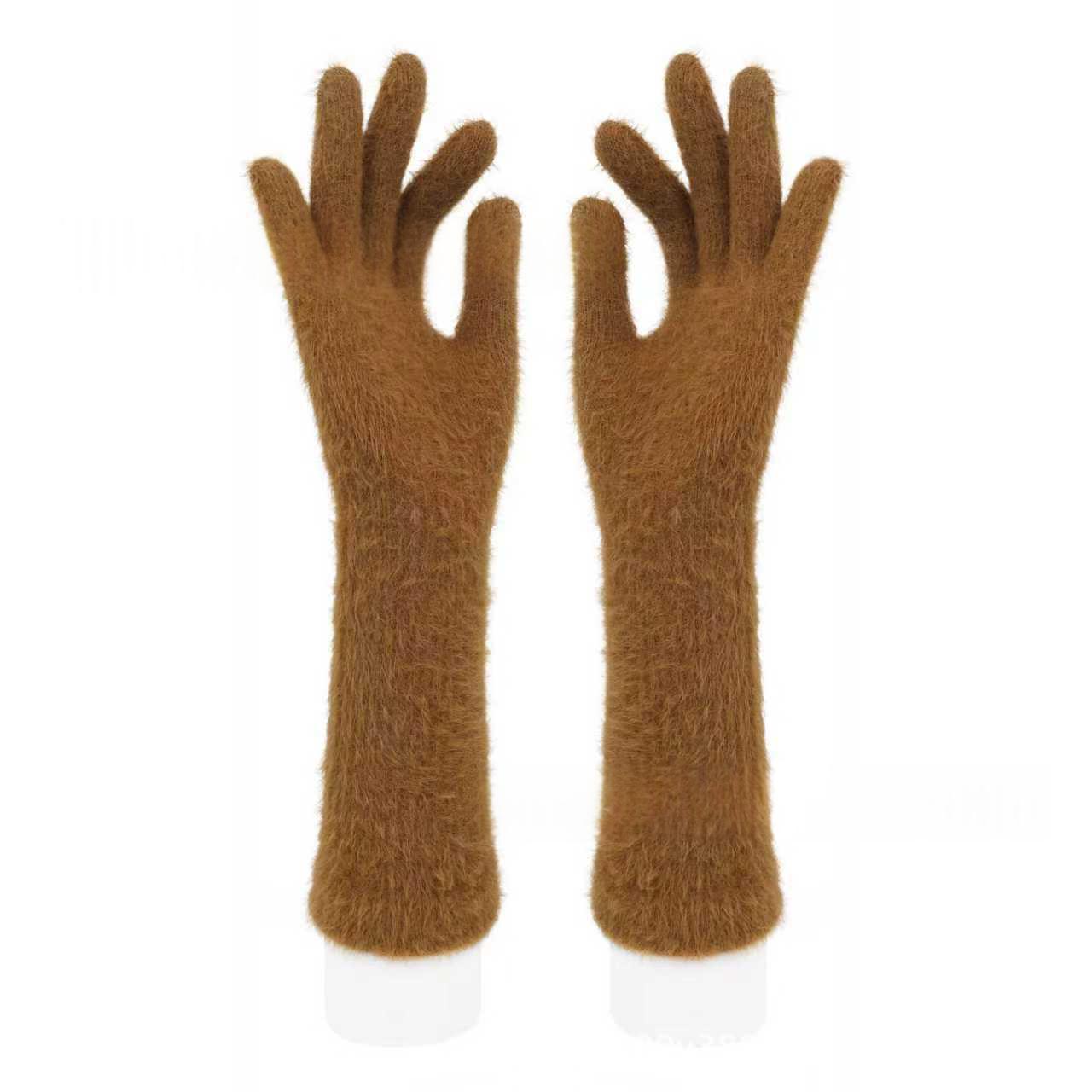 Halloween Silicone Meat Mat Long Gloves
