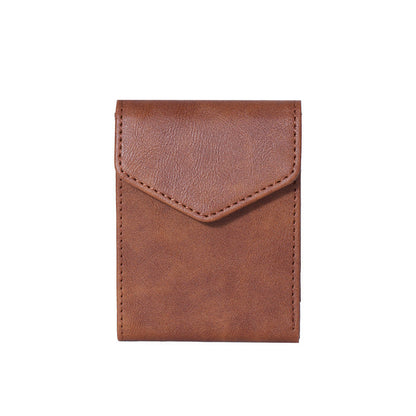 Crazy Horse Leather Wallet Small Purse