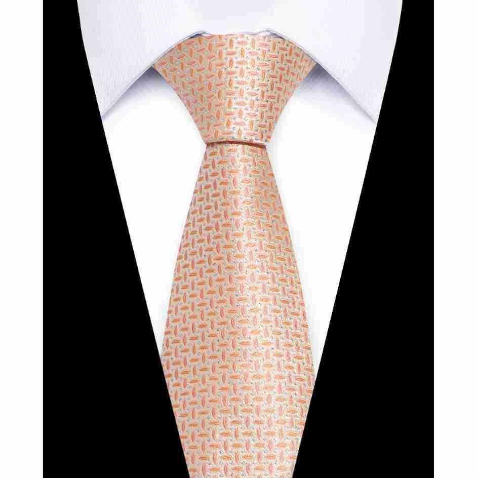 Usiness Striped Hand-stitched Polyester Tie