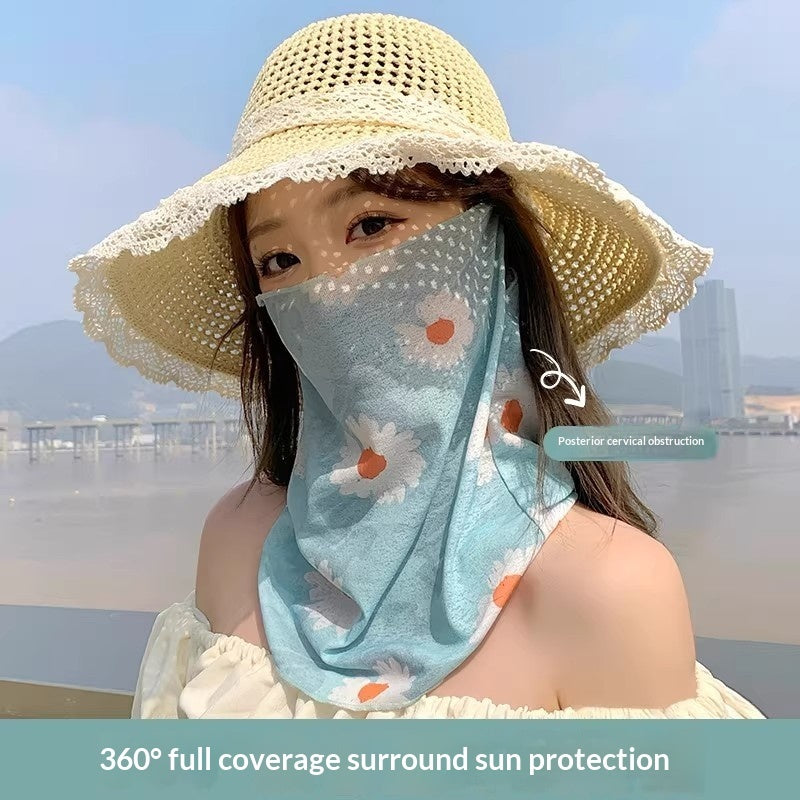 Summer UV-Protective Full-Face Mask For Women