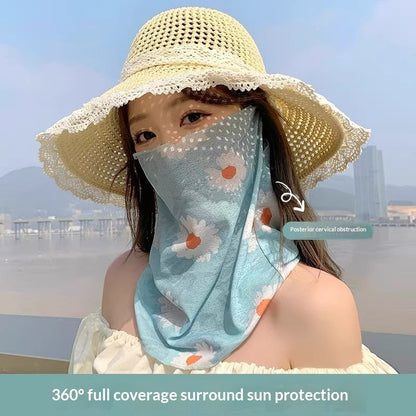 Summer UV-Protective Full-Face Mask For Women