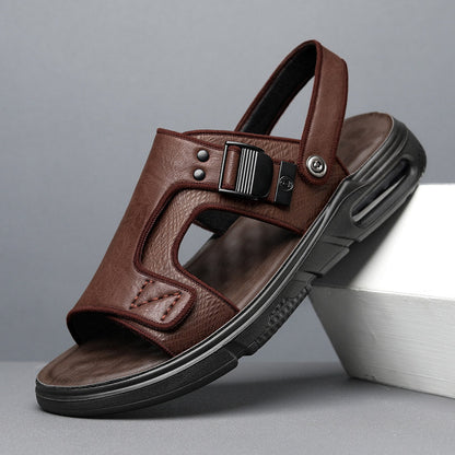 Mens Latex-padded Soft-soled Beach Sandals