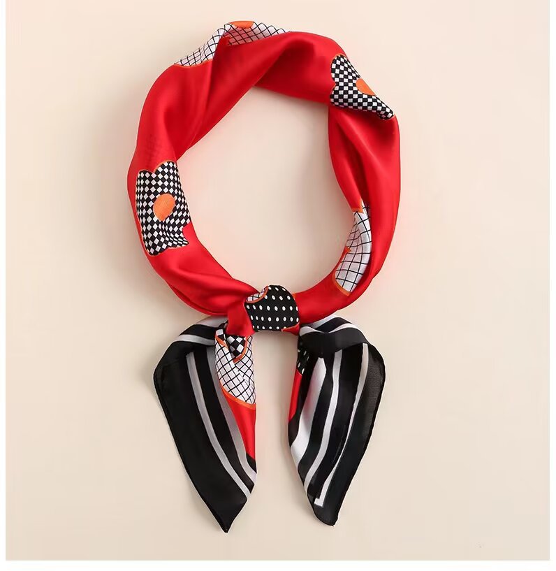 High-end Headscarf Versatile Neck Scarf Hairband Accessory