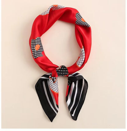 High-end Headscarf Versatile Neck Scarf Hairband Accessory