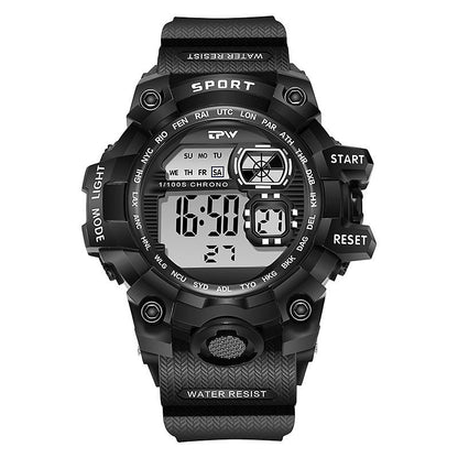 In Stock LED Electronic Waterproof Watch for Ladies