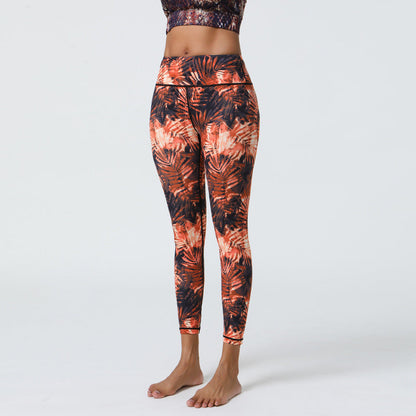 New Womens Printed Yoga Leggings