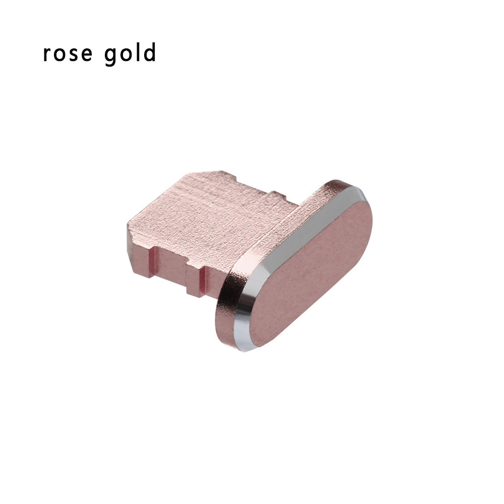 Mobile phone charging port dust plug