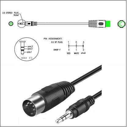 3.5 Audio Plug Rotary Wiring