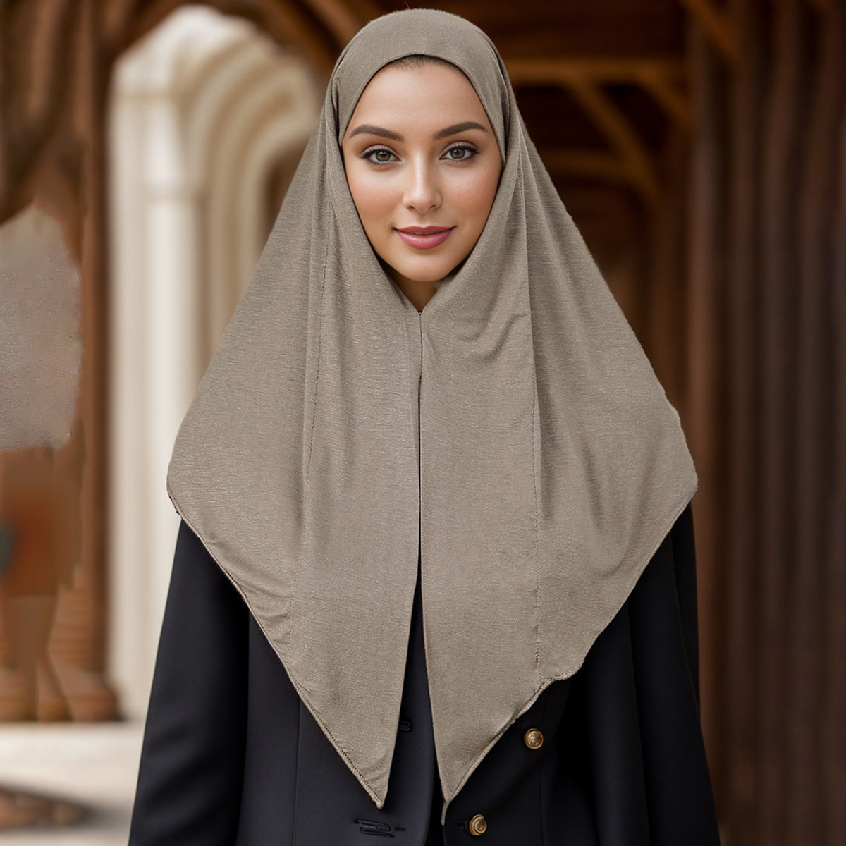 Womens Versatile Highly Elastic Soft Ethnic Headscarf