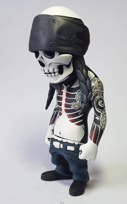 Hip Hop Commemorative Skeleton Ornaments Desktop Resin Crafts Gifts For Kids Fans Supplies Table Decor Prop Halloween Decor